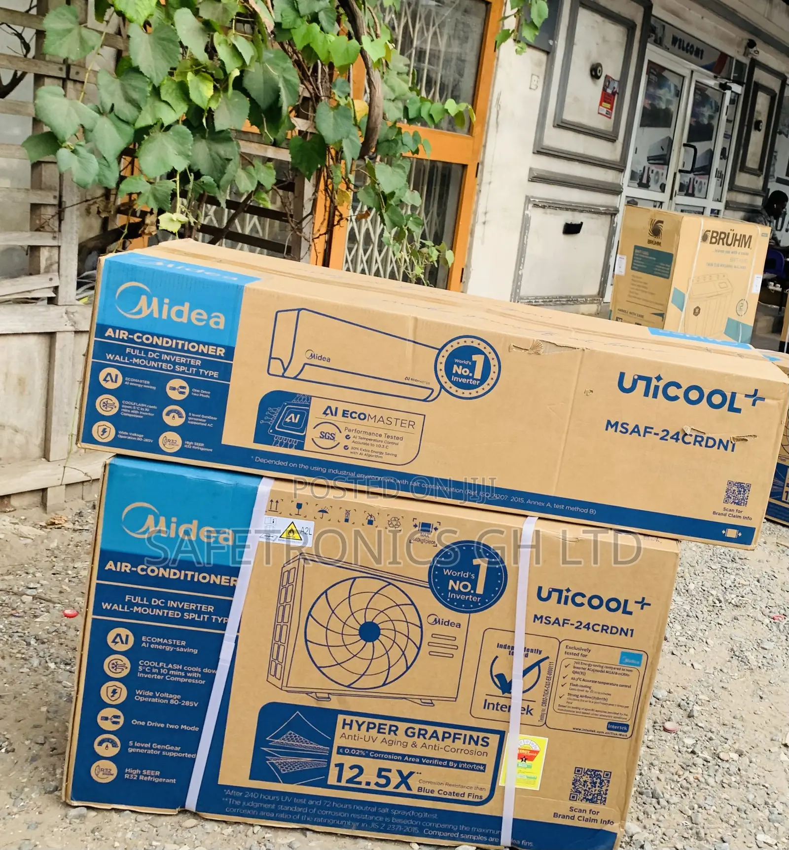 Get Perfect ~~ 2.0 Horsepower Midea White AC