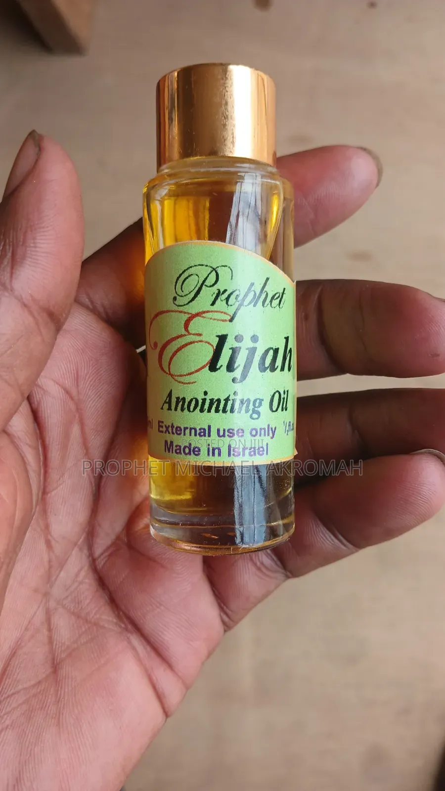 Prophet Elijah Oil