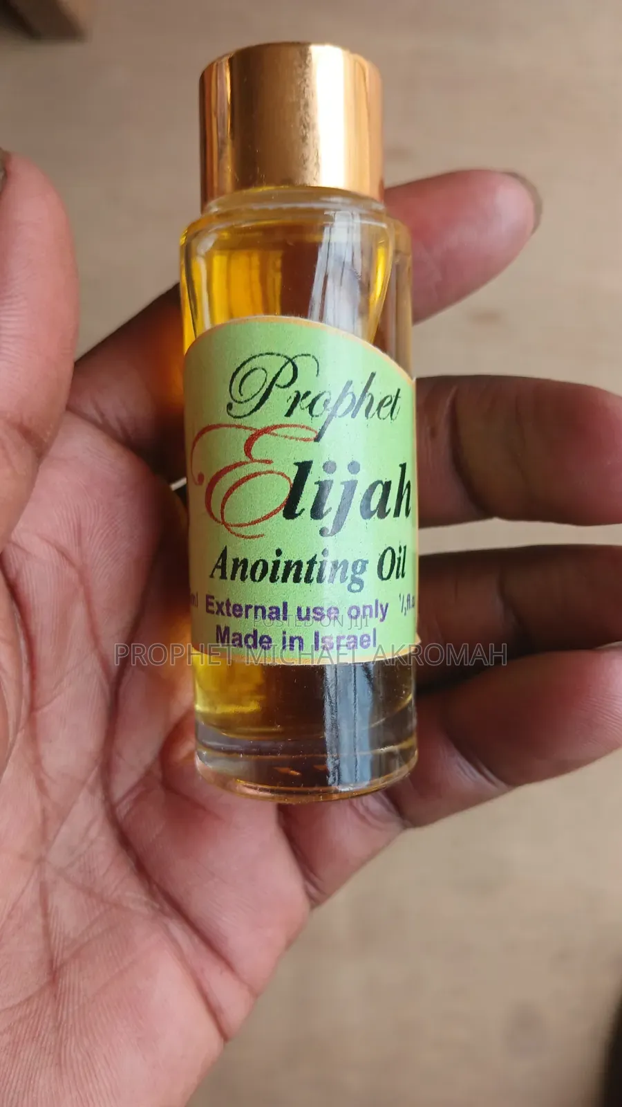 Prophet Elijah Oil