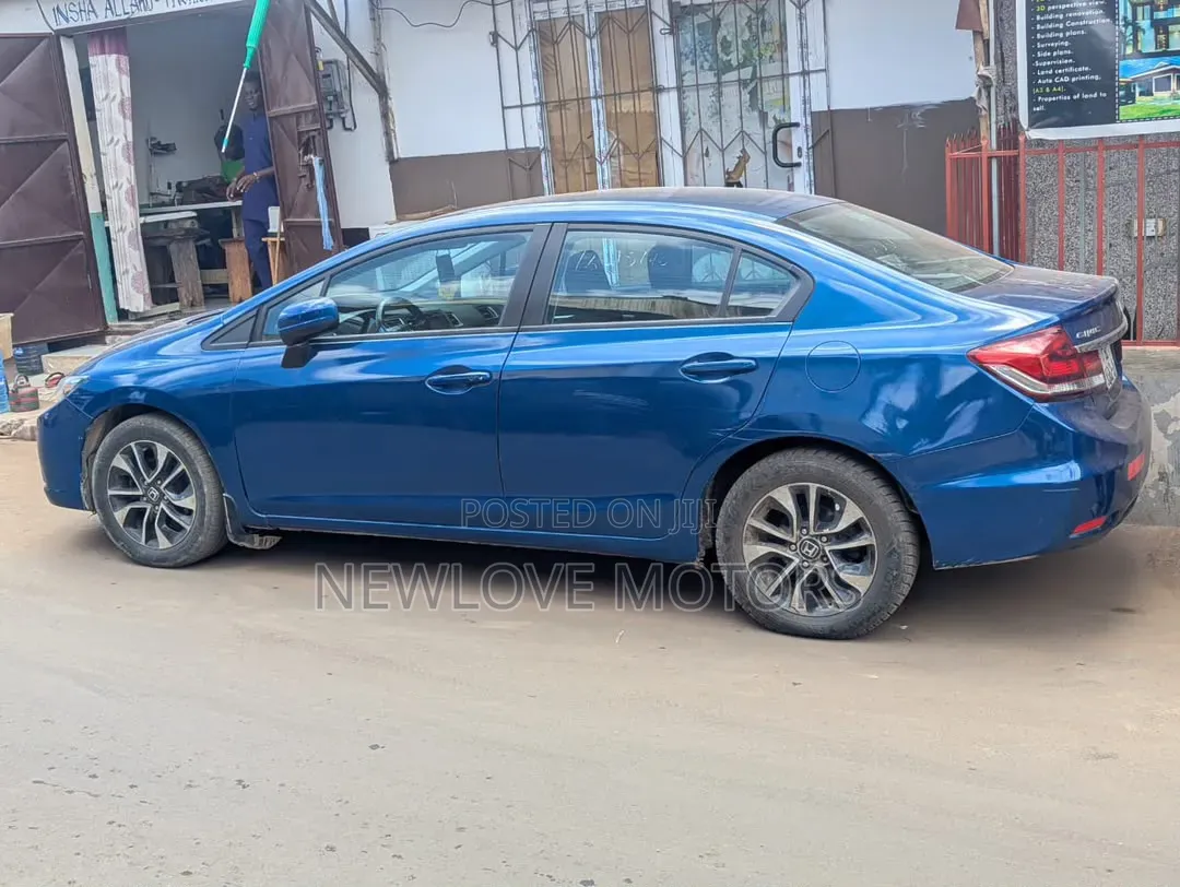 Honda Civic EX-L 4dr Sedan (1.8L 4cyl CVT) 2015 Blue