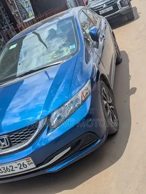 Honda Civic EX-L 4dr Sedan (1.8L 4cyl CVT) 2015 Blue