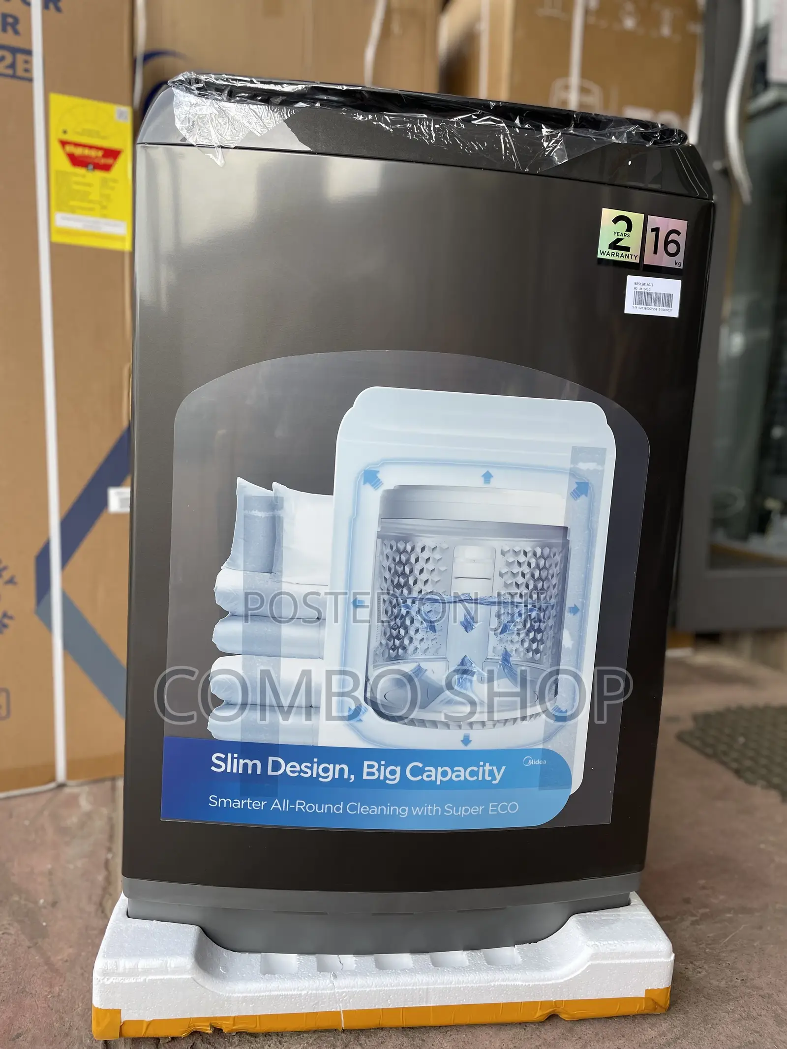 Midea 16kg Top Load Washing Machine