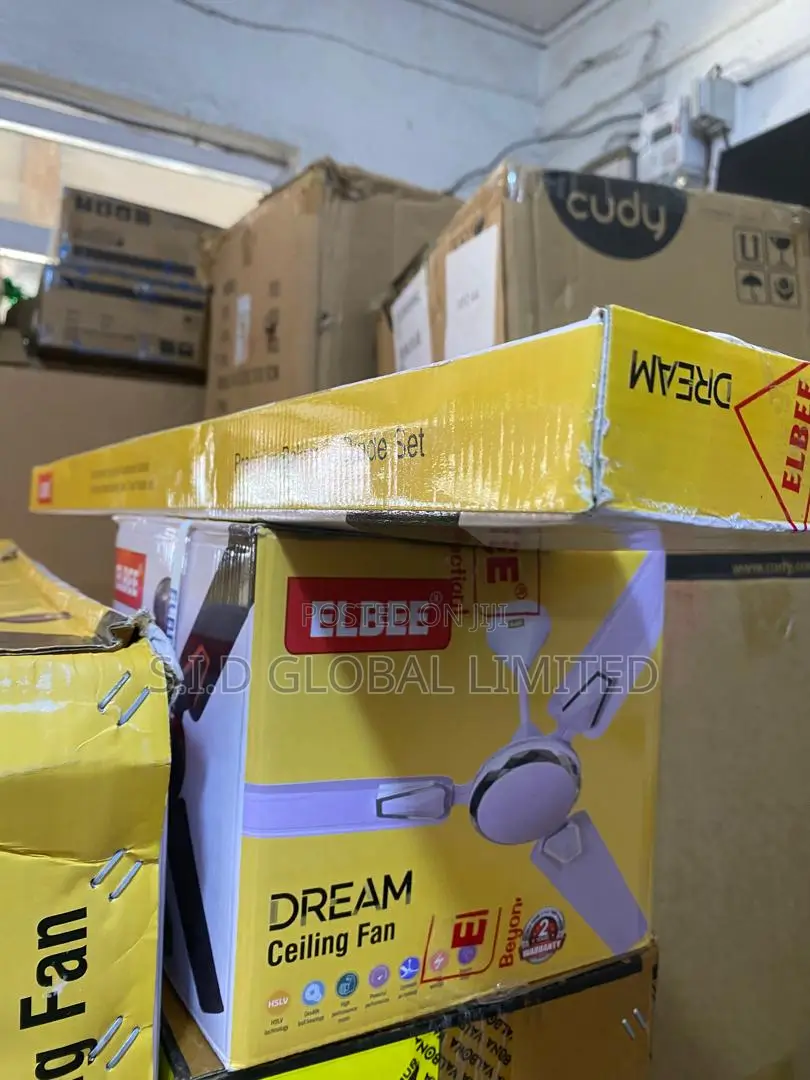 Attractive Elbee Dream Ceiling Fan Bright White