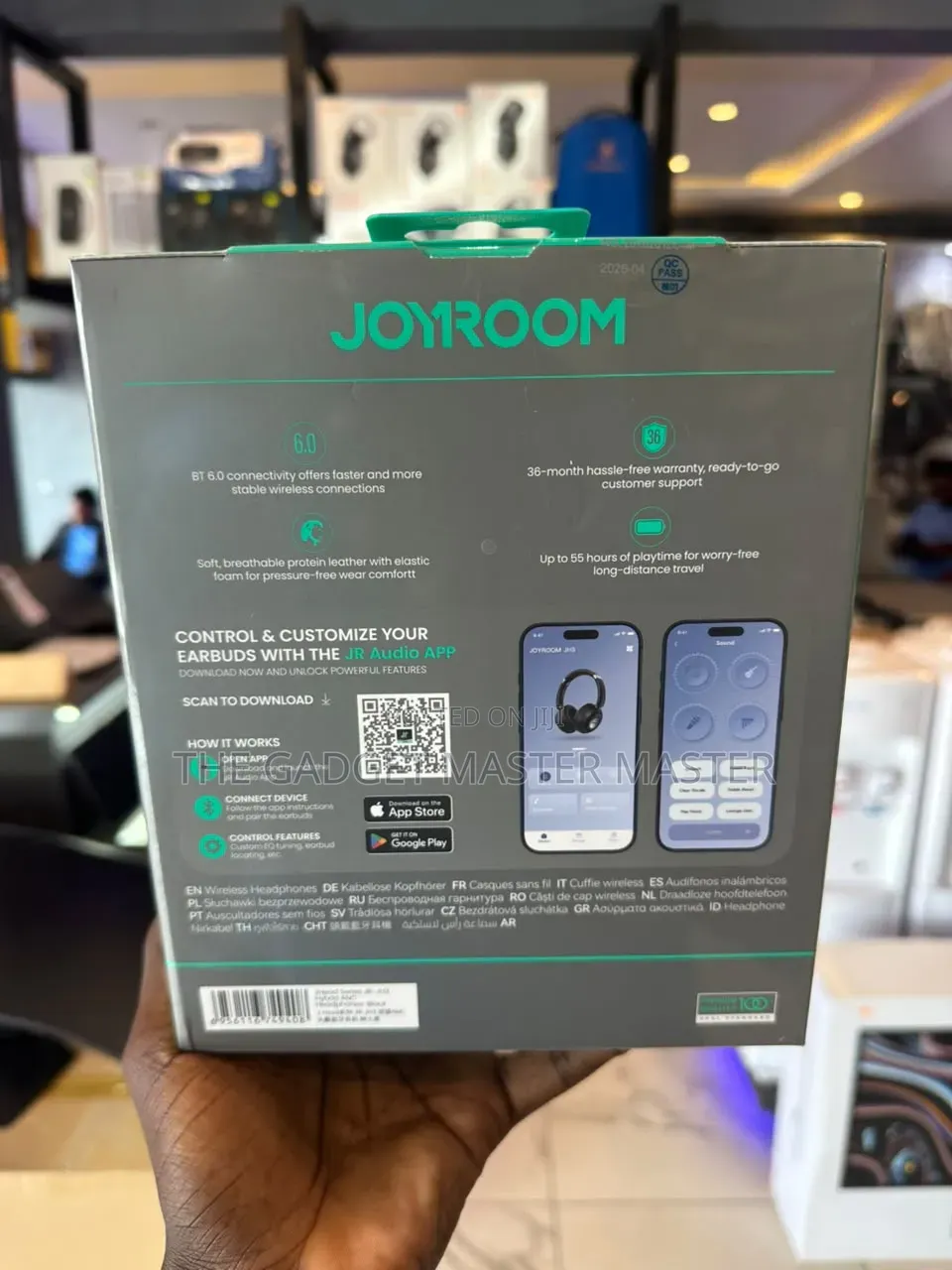 Joyroom 3Head JH3 Hybrid ANC Headphone