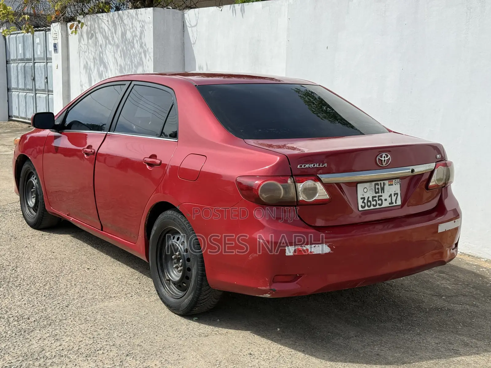 Toyota Corolla LE 4dr Sedan (1.8L 4cyl 4A) 2013 Red