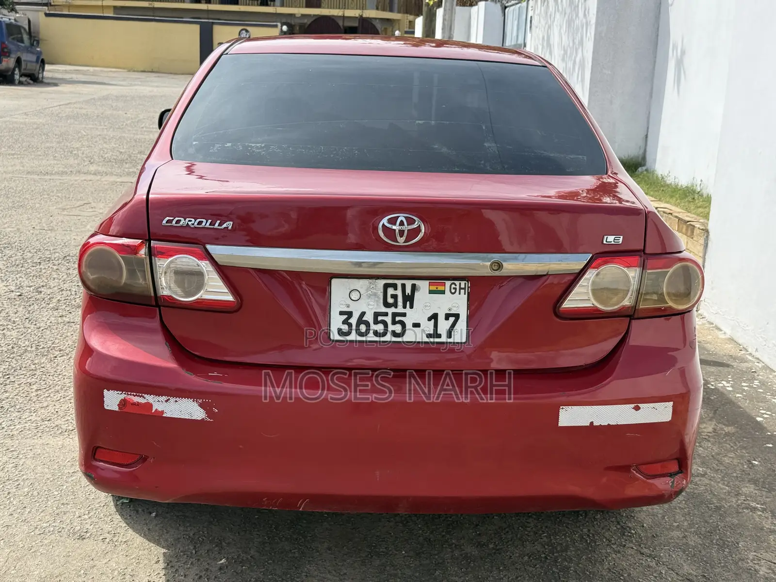 Toyota Corolla LE 4dr Sedan (1.8L 4cyl 4A) 2013 Red