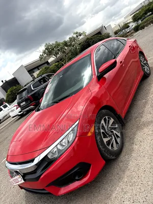 Honda Civic EX 4dr Sedan (2.0L 4cyl) 2017 Red