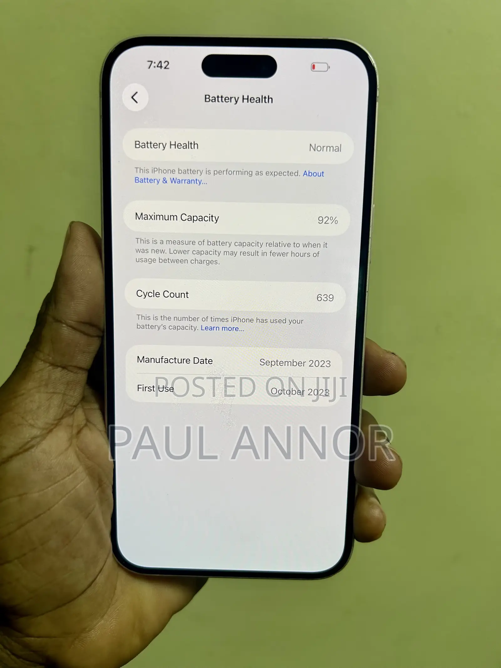 Apple iPhone 15 Plus 256 GB Pink