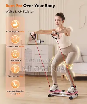 Portable Waist Twister With Pull Ropes