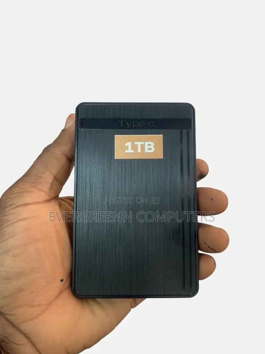 1TB Type C External Hard Drive