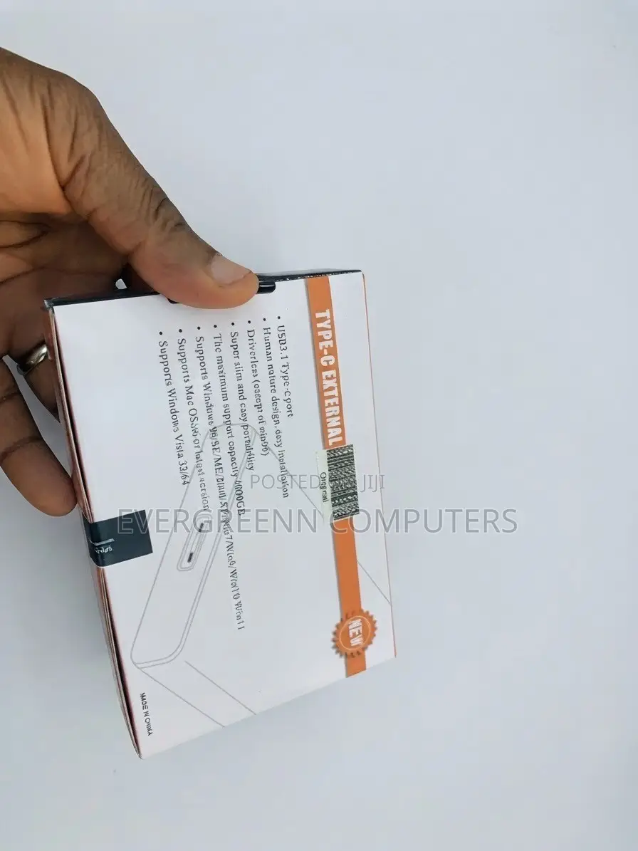 1TB Type C External Hard Drive
