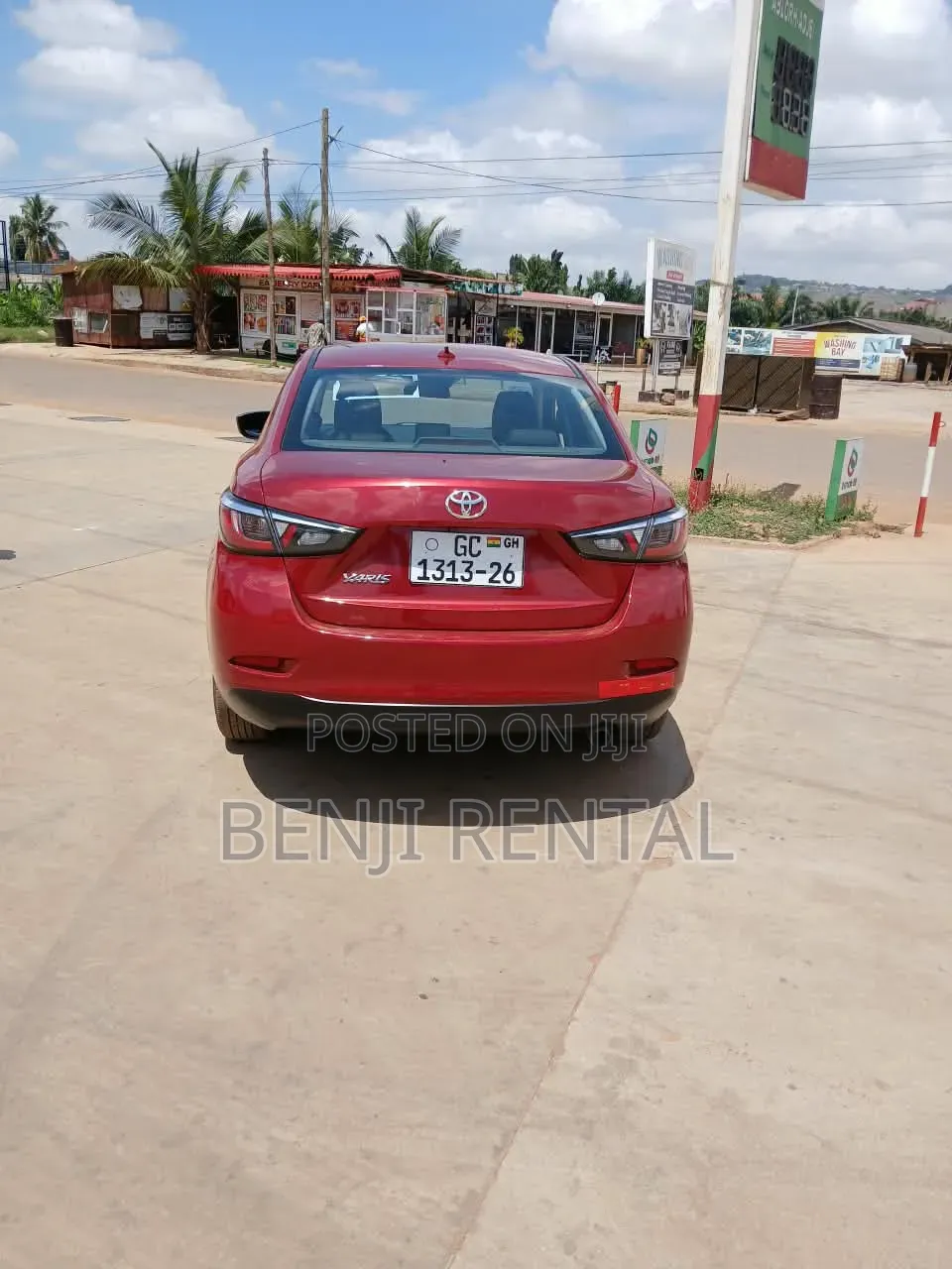 Toyota Yaris for Rentals