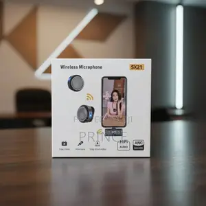 SX21 Wireless Phone Microphone With Charging Case