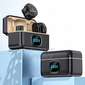 SX21 Wireless Phone Microphone With Charging Case