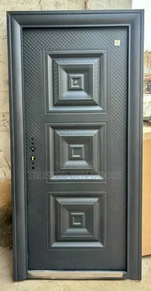All Black Paladin Turkey Single Security Door