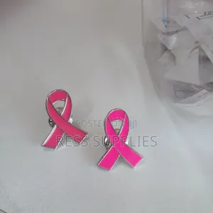 Breast Pink Brooch