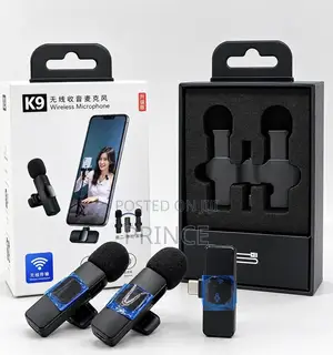 iPhone and Type C Wireless Microphone (Plug and Play )