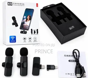 iPhone and Type C Wireless Microphone (Plug and Play )