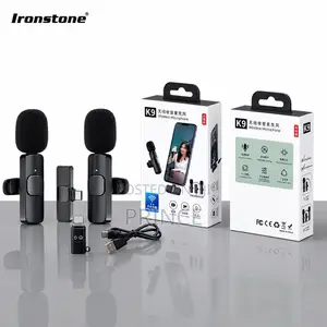 iPhone and Type C Wireless Microphone (Plug and Play )