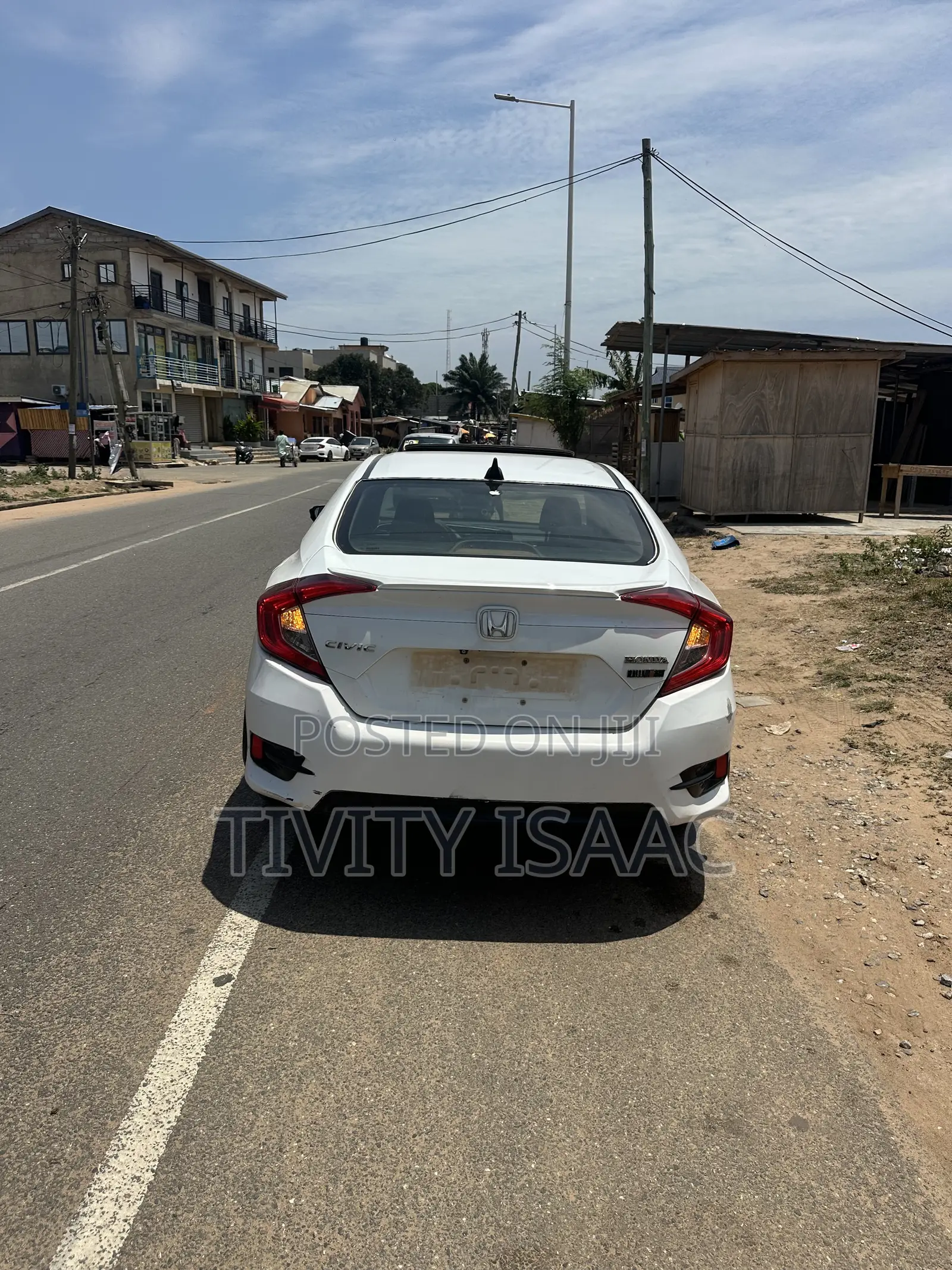 Honda Civic EX 4dr Sedan (1.5L 4cyl) 2016 White