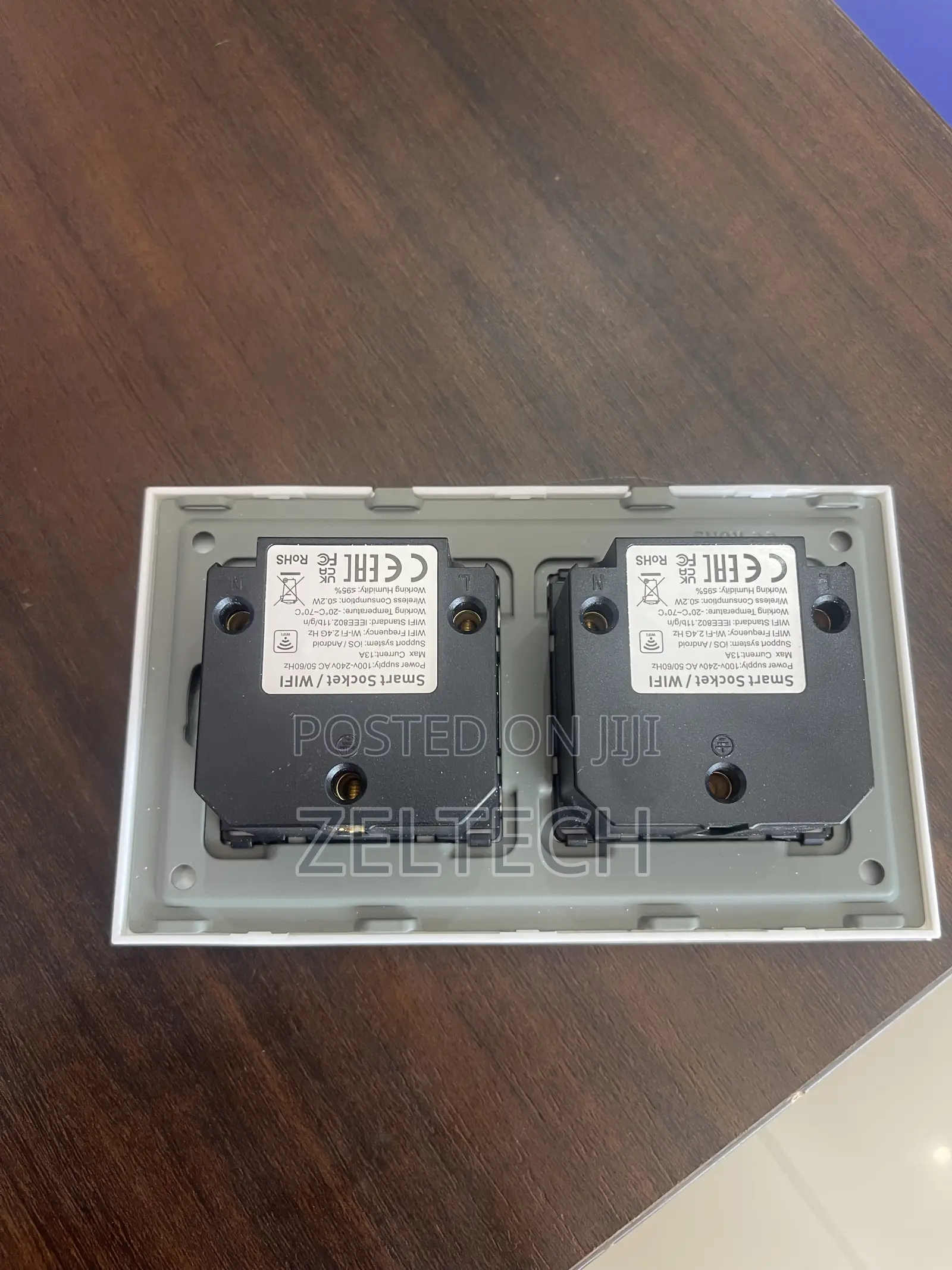 Double Smart Socket (Black)