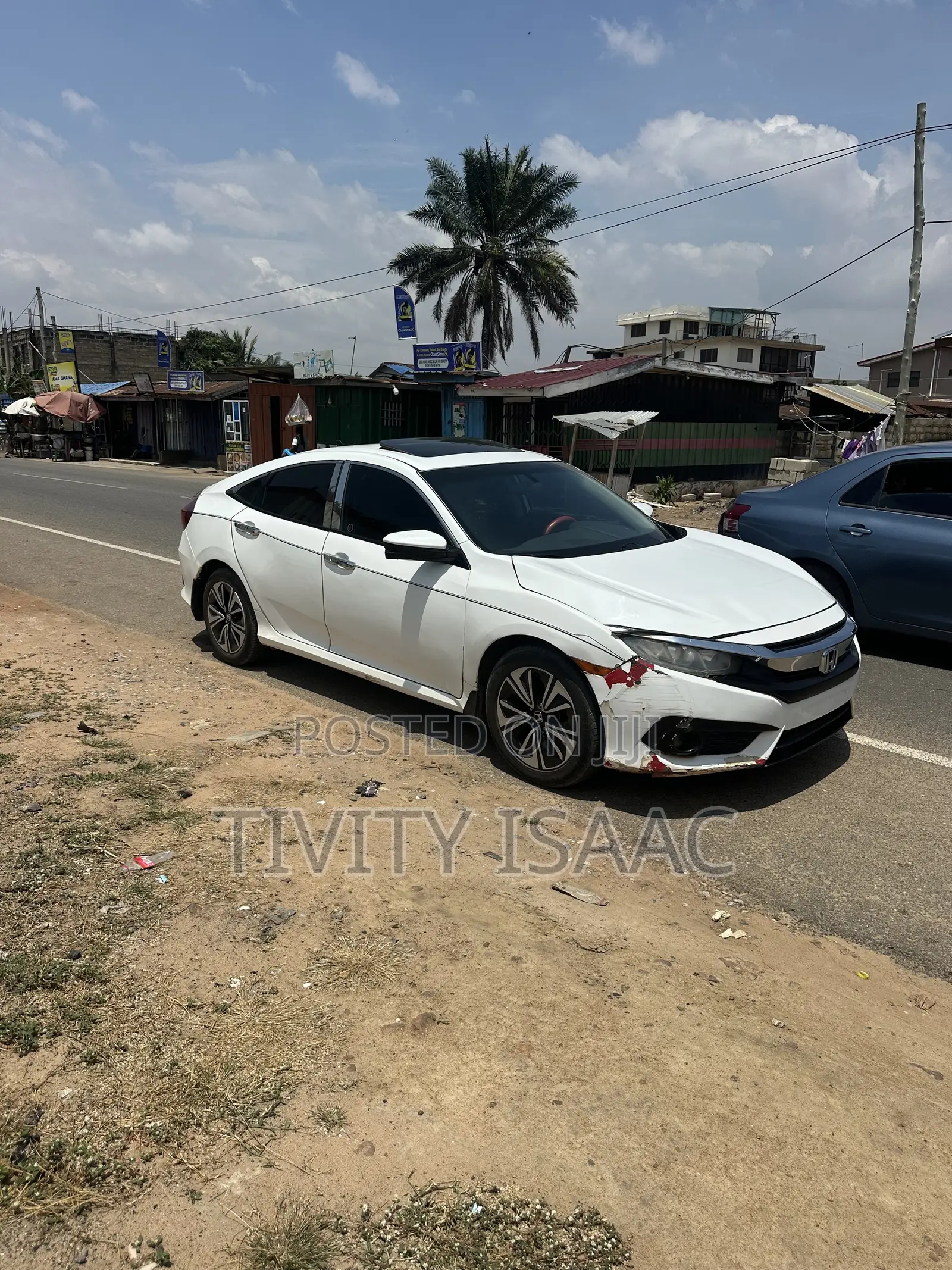 Honda Civic EX 4dr Sedan (1.5L 4cyl) 2016 White