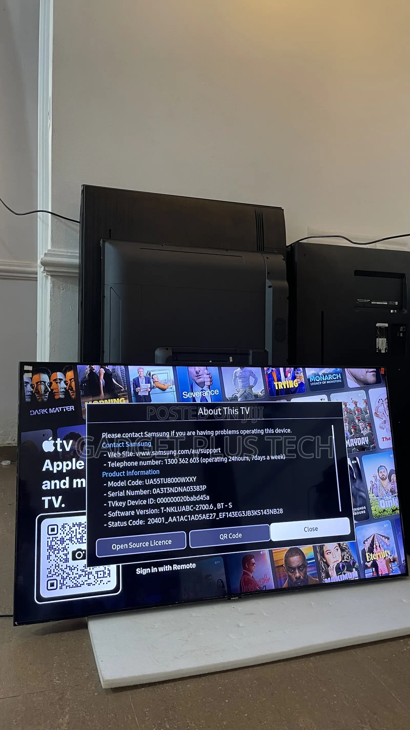 2021 55inchs Samsung 4K UHD Smart TV