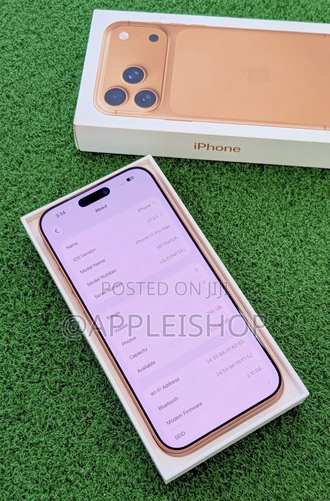 Apple iPhone 17 Pro Max 256 GB Orange