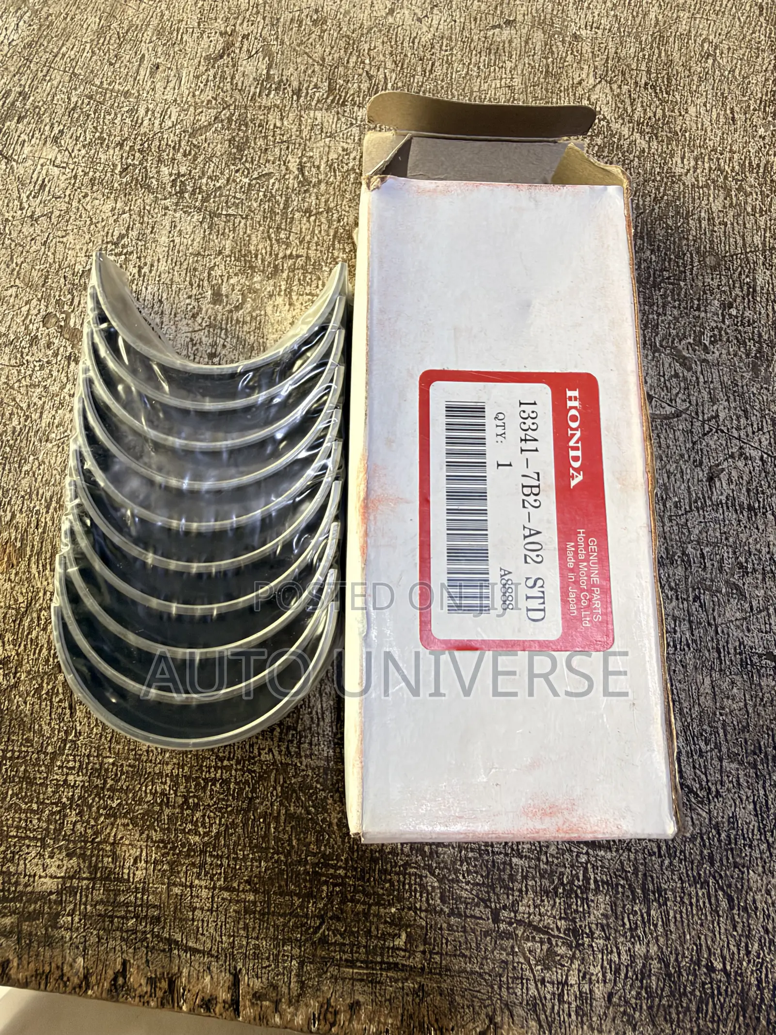 All Types of Original Honda Engine Bearings Available