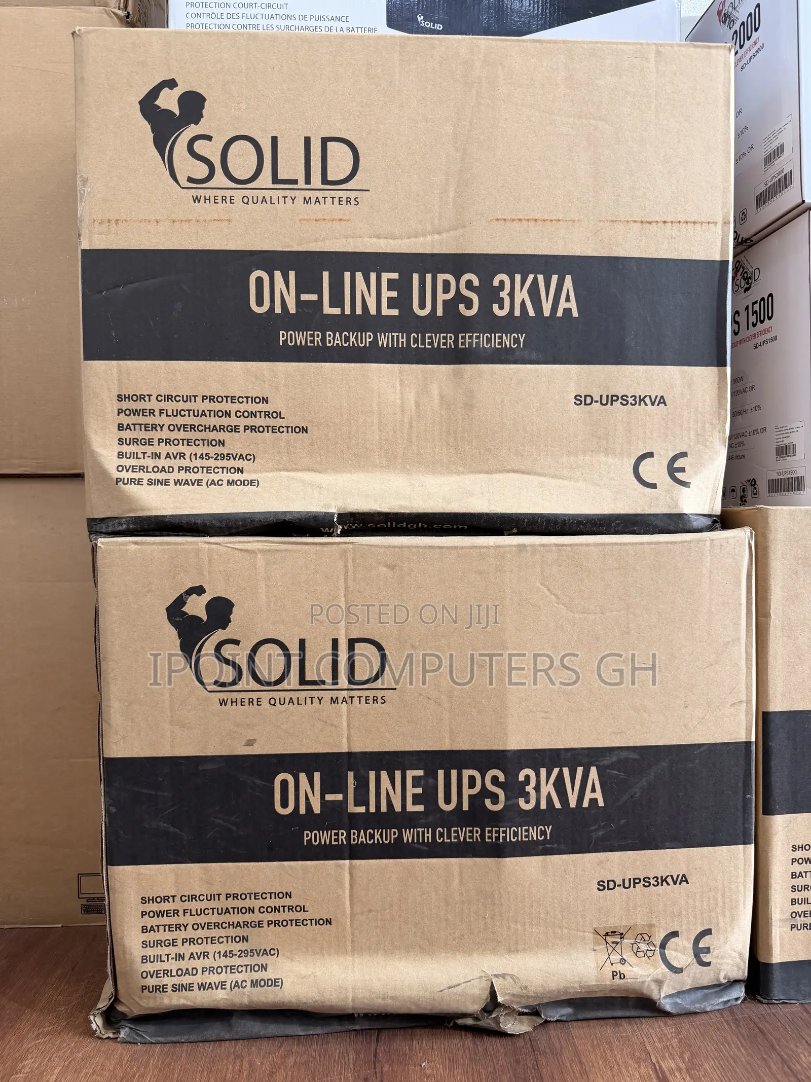 Solid 3KVA Online UPS
