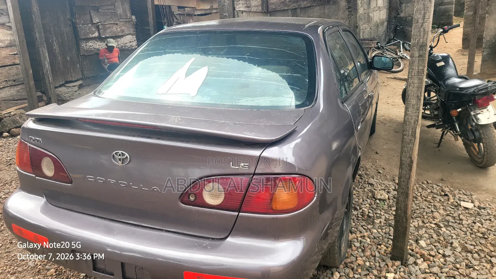 Toyota Corolla X 1.3 Automatic 2000 Green