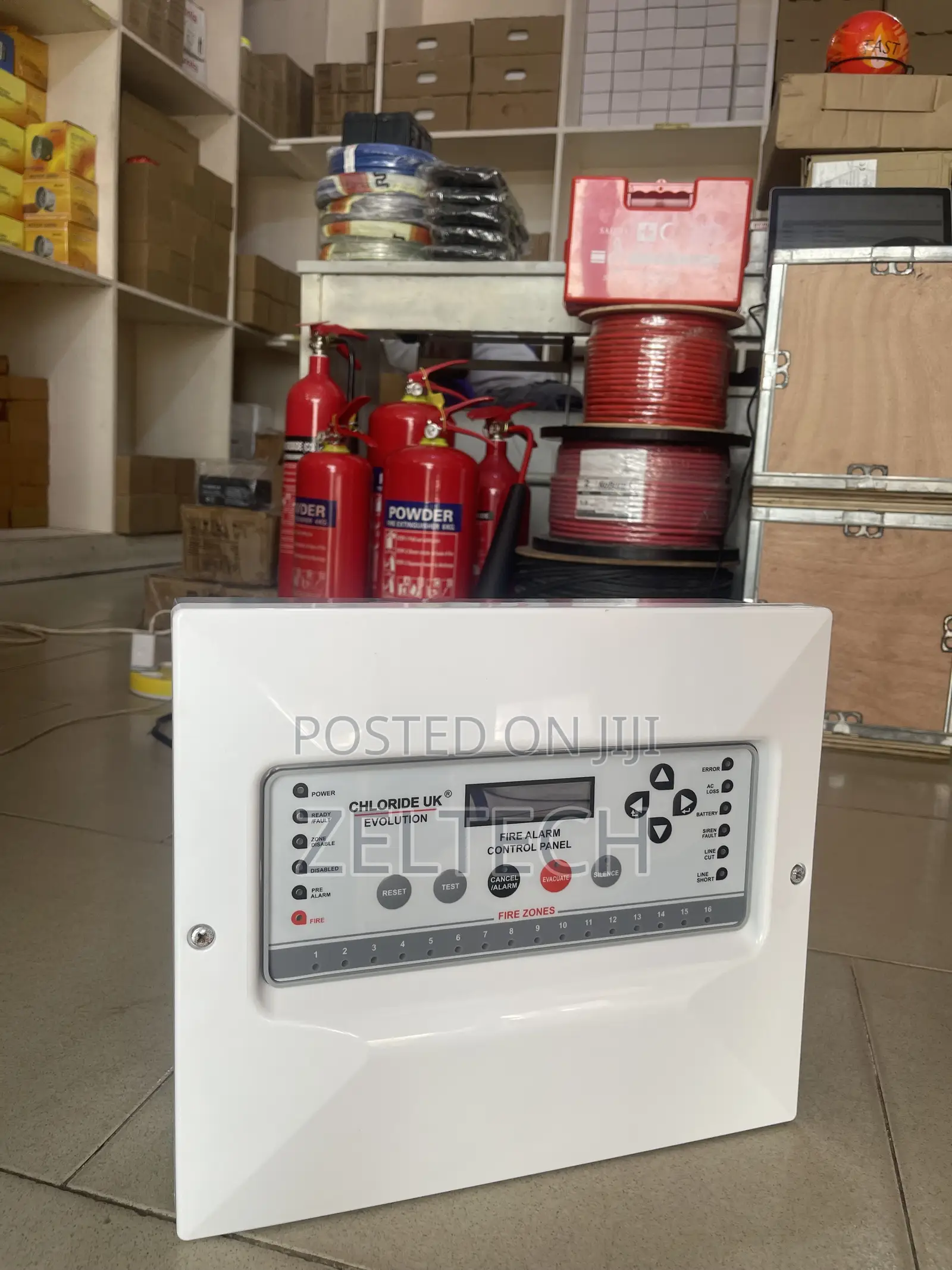 Chloride UK 16 Zone Fire Alarm Panel