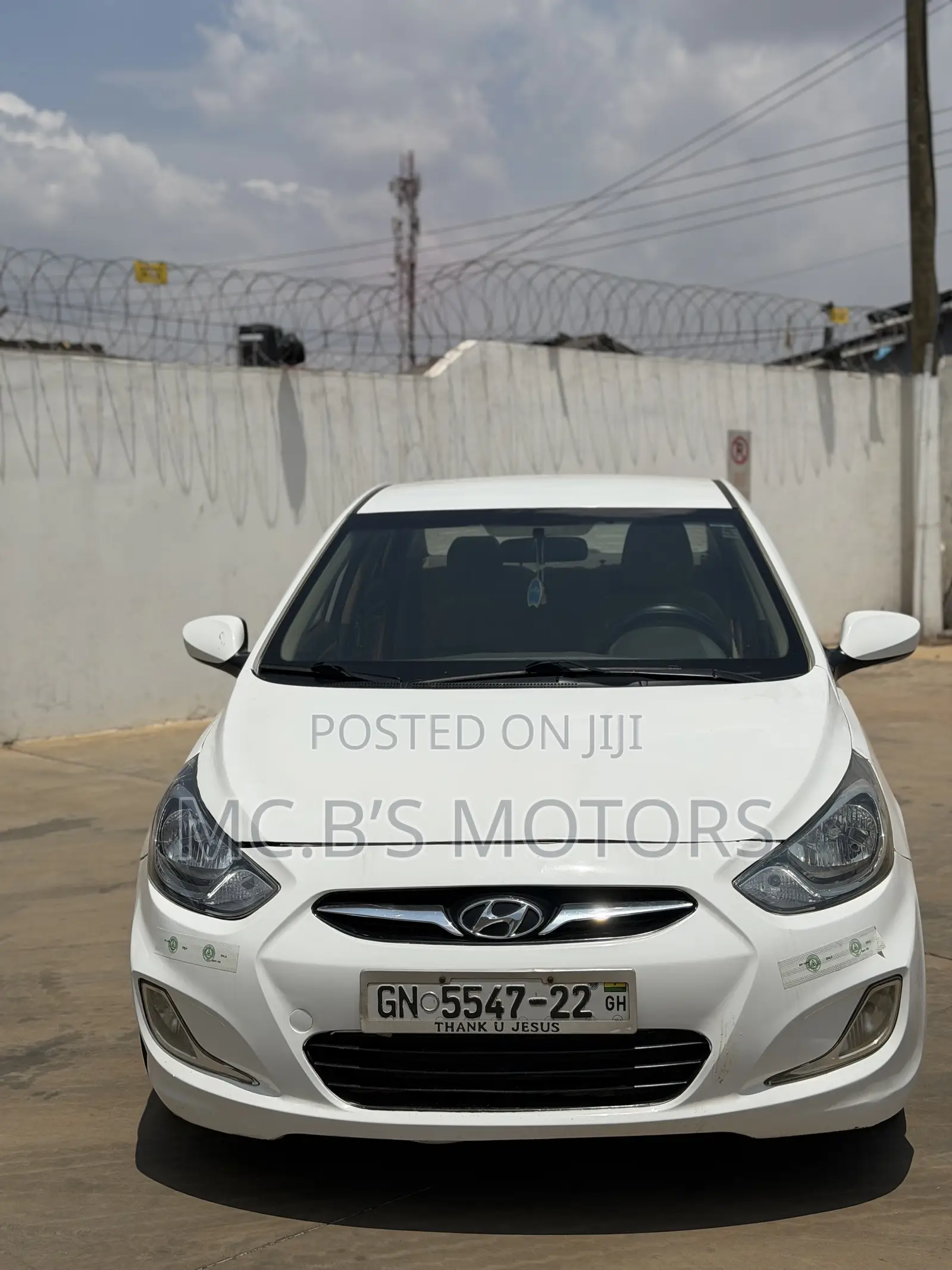 Hyundai Accent 2013 White