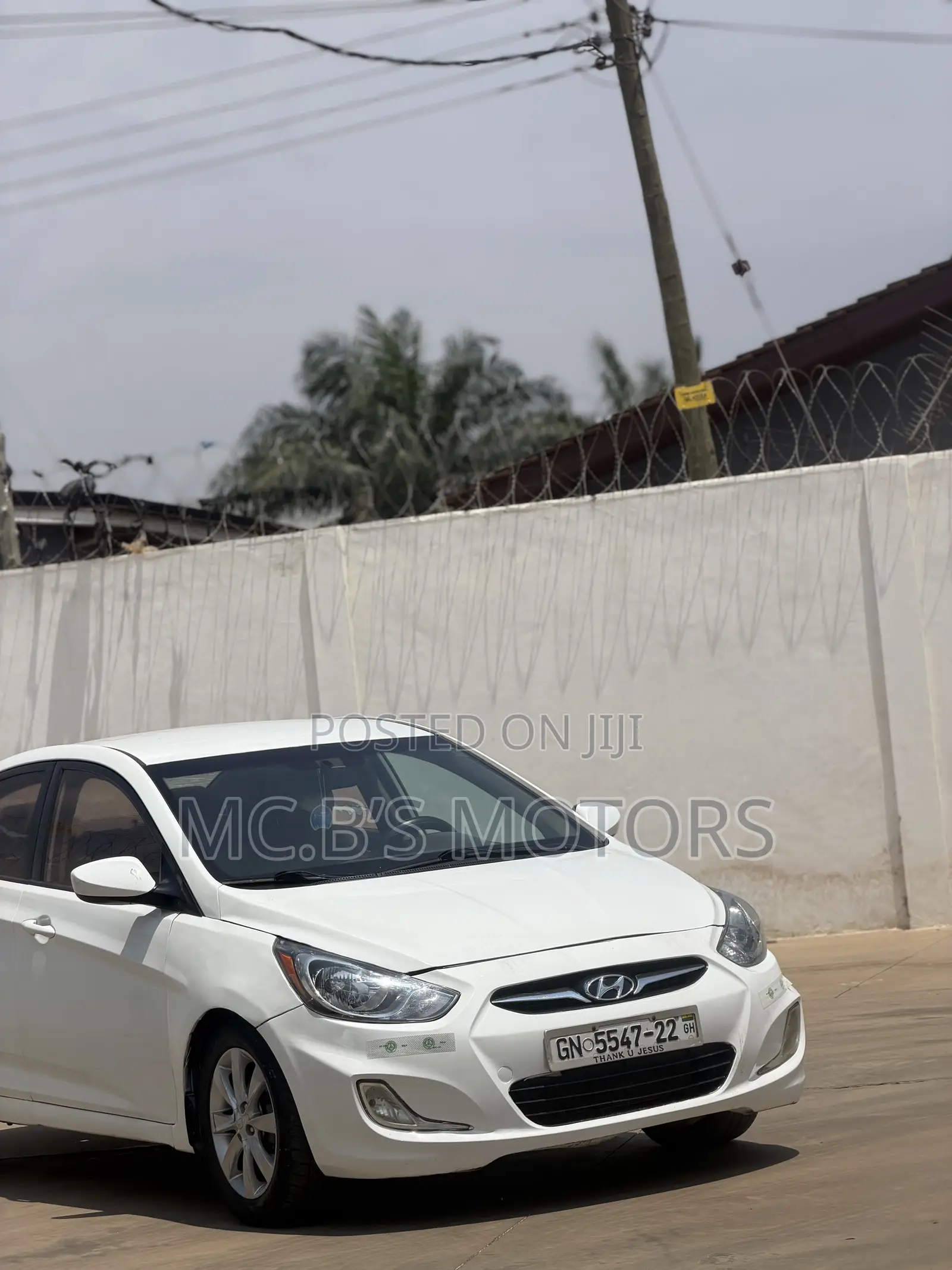 Hyundai Accent 2013 White
