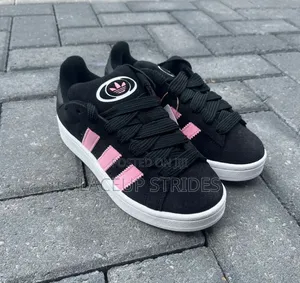Adidas Campus Black & Pink