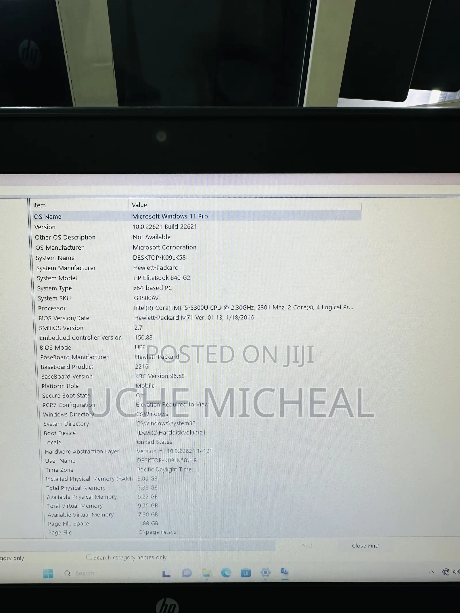 Laptop HP EliteBook 840 G2 8GB Intel Core i5 SSD 256GB