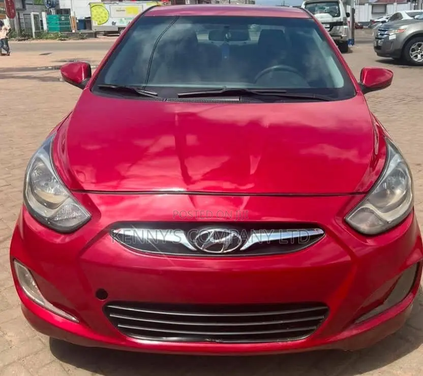 Hyundai Accent 2014 Red
