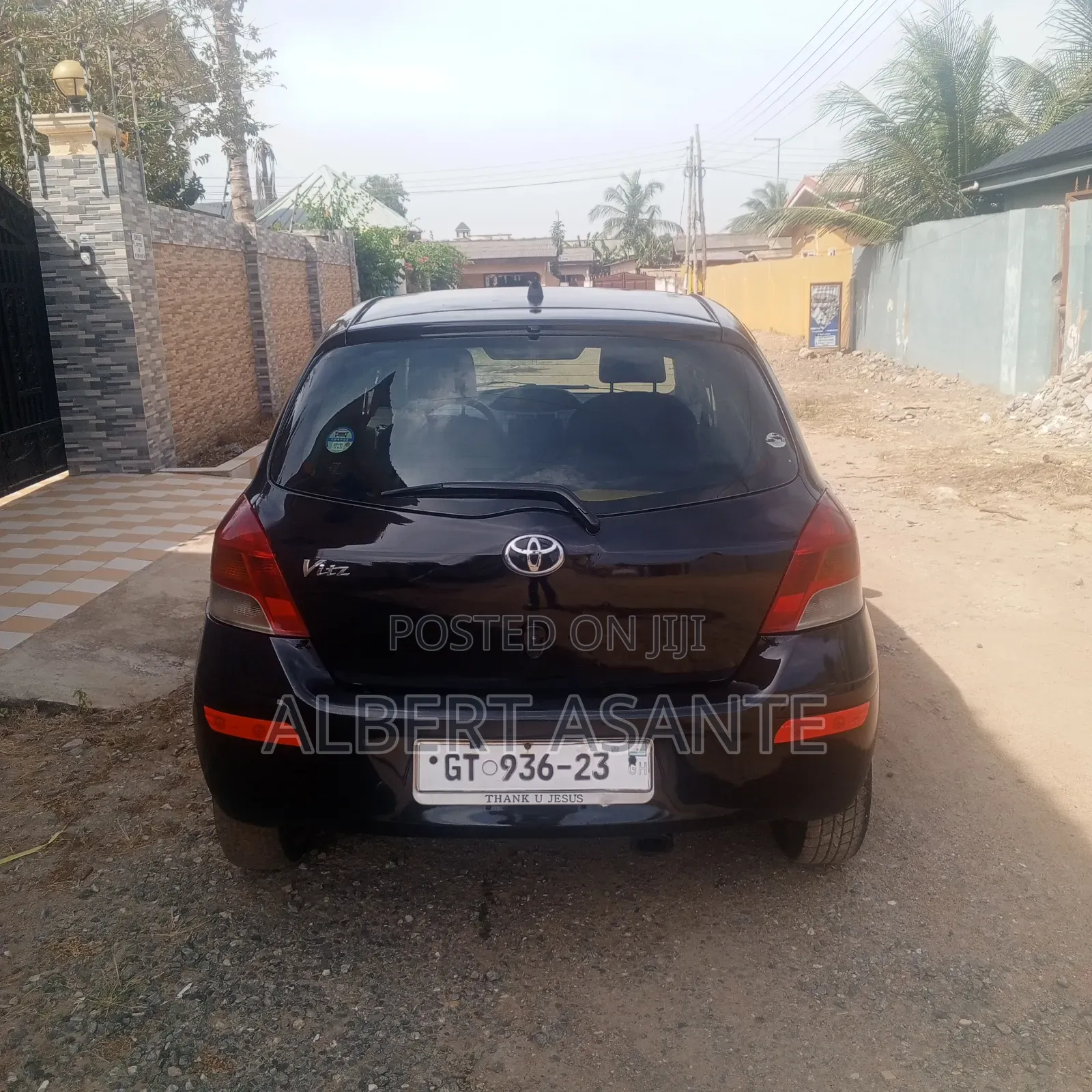 Toyota Vitz 2009 Black