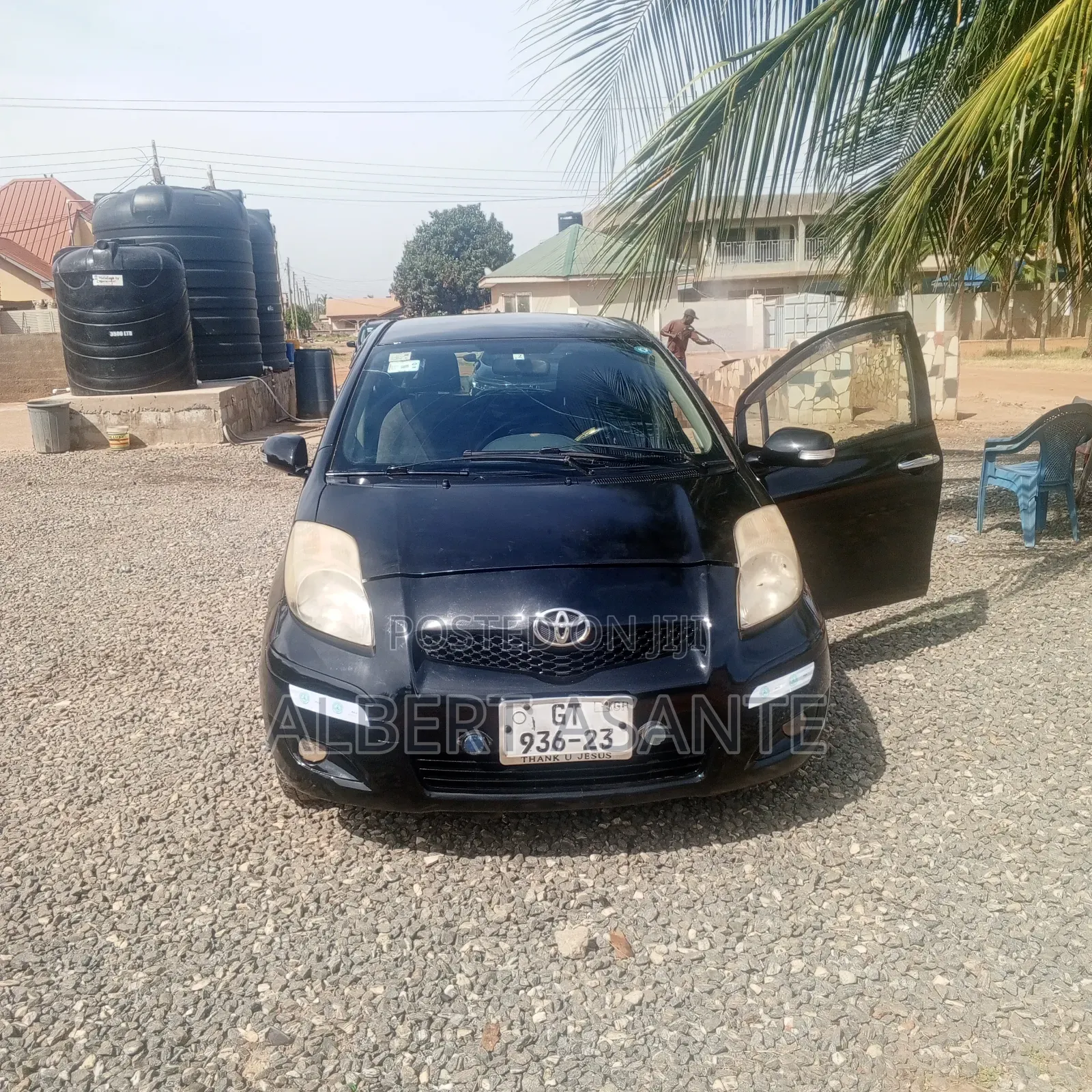 Toyota Vitz 2009 Black