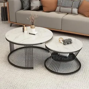 Marble Glass Table