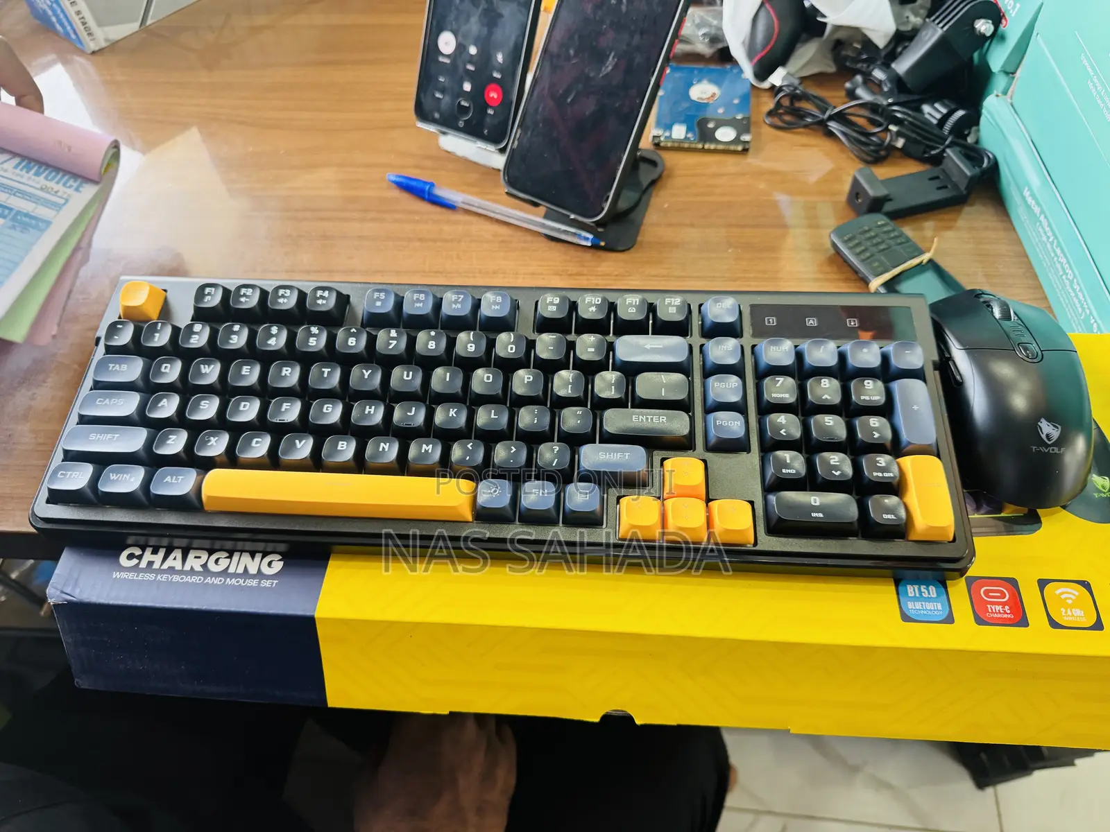 Gaming Wireless Keyboard and Mouse