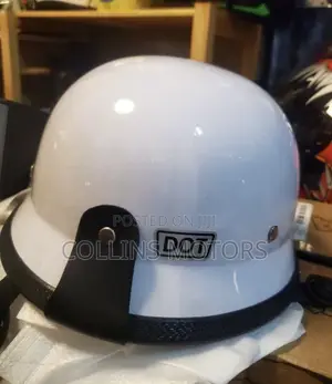 Vintage Motorcycle Helmet