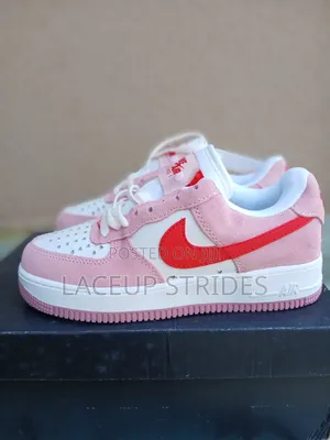Airforce 1 White and Pink