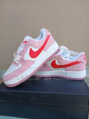 Airforce 1 White and Pink