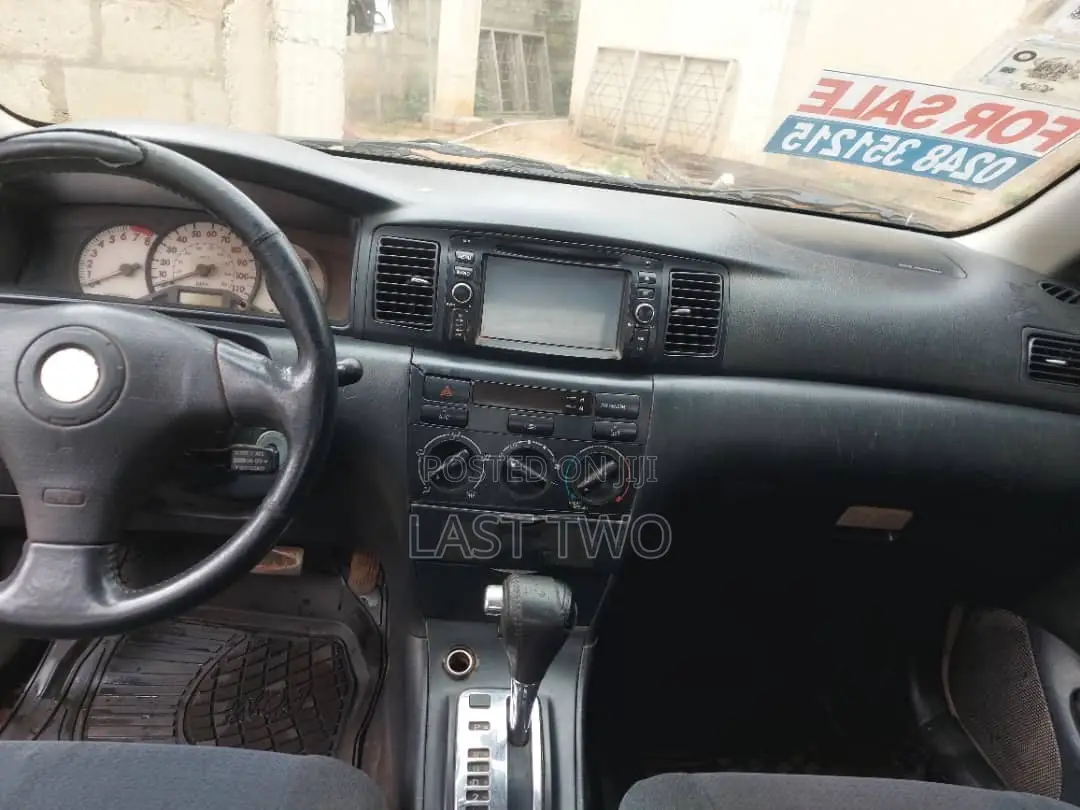 Toyota Corolla S 2006 Red