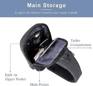Kingsons Waterproof Chest Sling Crossbody SideBag (Free Delivery)