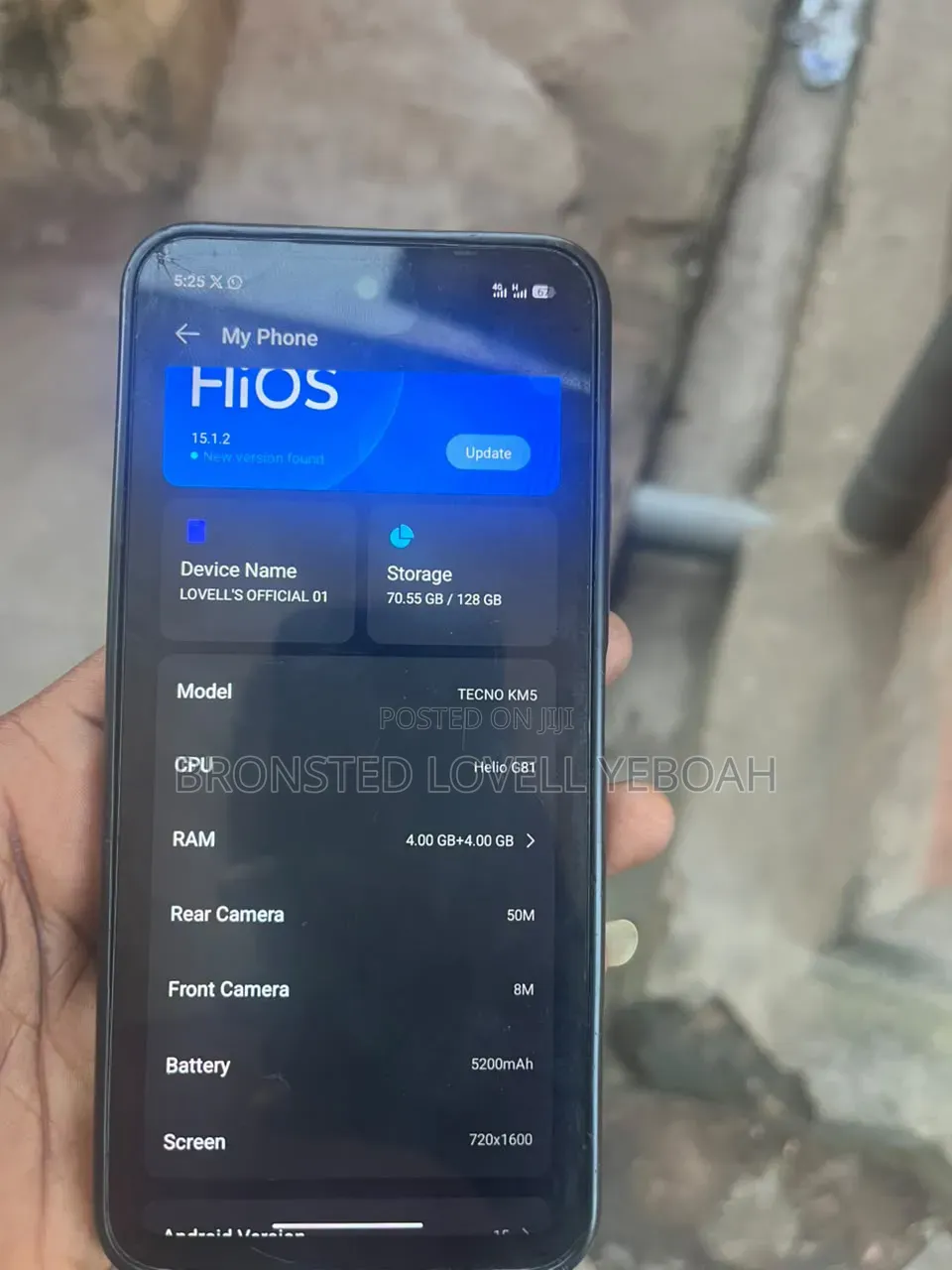 Tecno Spark 40 128 GB Black