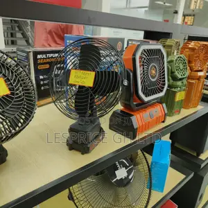 Monster Performance Cordless Rechargeable Heavy Duty Desk Fan