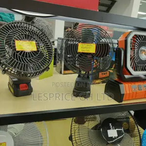 Monster Performance Cordless Rechargeable Heavy Duty Desk Fan