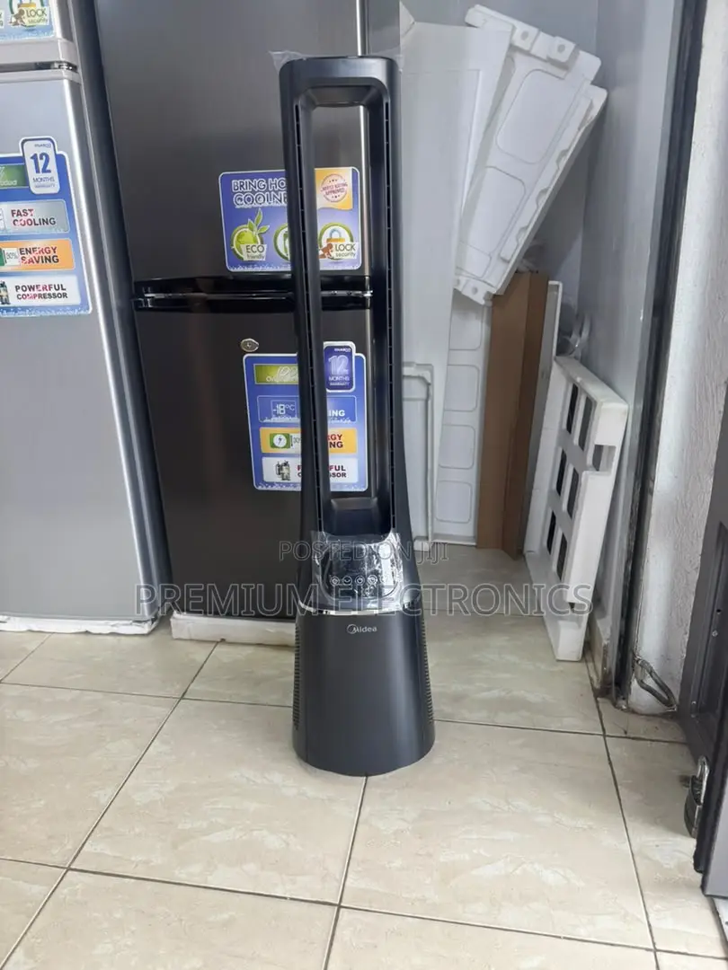 Midea 41-Inch Bladeless Tower Fan & HEPA Air Purifier